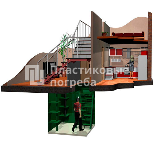 Пластиковый погреб Alta Pogreb 25
