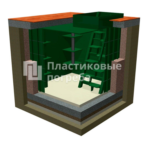 Пластиковый погреб Alta Pogreb 25