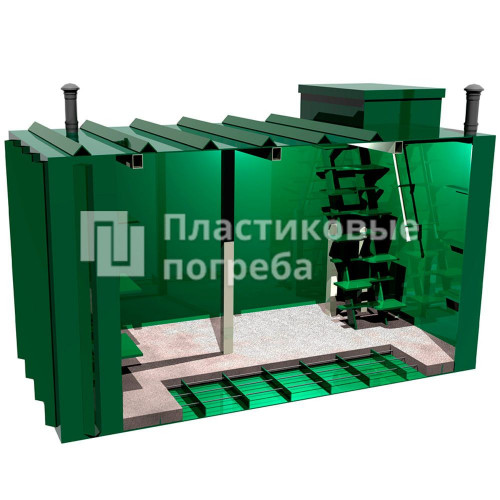 Пластиковый погреб Alta Pogreb 25