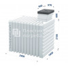 Пластиковый погреб TINGARD 2500
