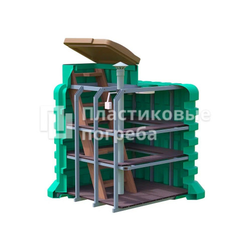 Пластиковый бесшовный погреб TORTILA 2.0 cерия Modern